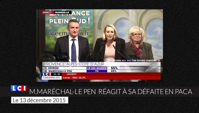 Il y a des victoires qui font honte aux vainqueurs , lance Marion Maréchal-Le Pen