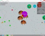 Jugando Agario con celulas Suicidas