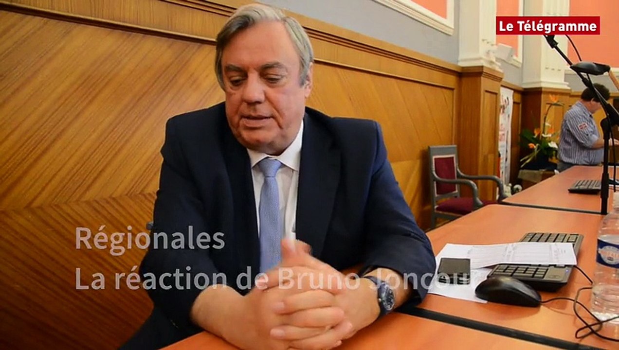 Régionales. La réaction de Bruno Joncour