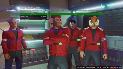 GTA 5 Heists Funny Moments Pacific Rim Job - Streme Spoats, Team Canada, and More! (Part 1)