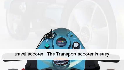 Foldable Transport Travel Senior Mobility Scooter
