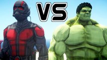 ANT-MAN VS HULK - EPIC BATTLE