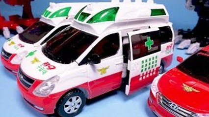 헬로카봇 CarBot 스타렉스 댄디 구급차, 파워레인저 다이노포스 또봇