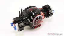 Lego Star Wars First Order Special Forces TIE Fighter 75101 Stop Motion Build Review