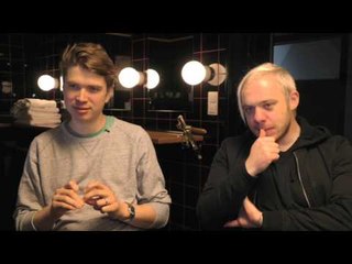 Everything Everything interview - Jonathan and Alex (part 1)