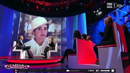 Breve intervento di Flavio all' "Arena" di Giletti, durante l'intervista a Vanessa Incontrada- 13/12/2015 Rai 1
