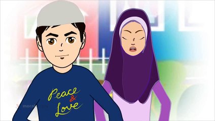Sneak food - Great Reward - Abdul Bari Muslims Islamic Cartoon for children hindi urdu
