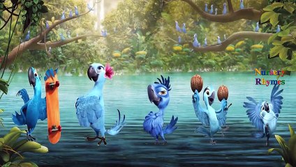 RIO 2 Finger Family Christmas Songs | Rio 2 Cartoon Animation Nursery Rhymes for Children