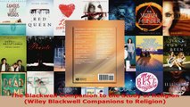 Read  The Blackwell Companion to the Study of Religion Wiley Blackwell Companions to Religion Ebook Free