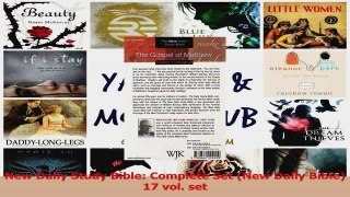 PDF Download  New Daily Study Bible Complete Set New Daily Bible 17 vol set PDF Online