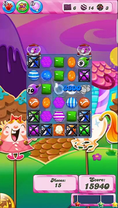 Candy Crush Saga Level 1353 No Booster