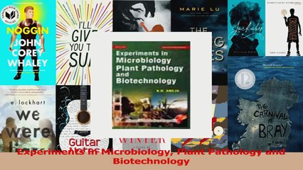 Download  Experiments in Microbiology Plant Pathology and Biotechnology PDF Online
