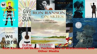 Read  Ron Ranson on Skies Techniques in Watercolour and Other Media Ebook Free