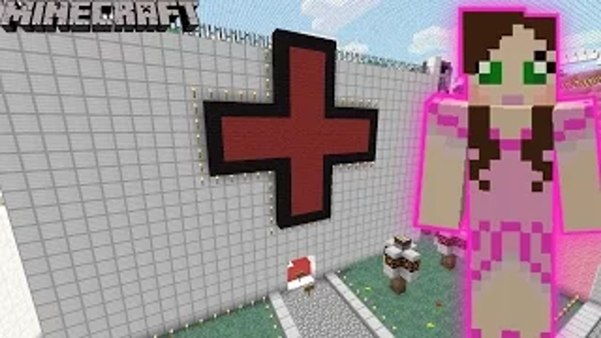 ⁣PopularMMOs Minecraft: THE HOSPITAL PUZZLE GAME - PAT & JEN THEMEPARK [2] GamingWithJen