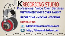 Vietnamese Voice Over Talent - Thien Phuc - NK Recording Studio - Male or female voice recording Vietnam