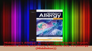 Download  Middletons Allergy Principles and Practice Expert Consult Online and Print 2Volume Ebook Online