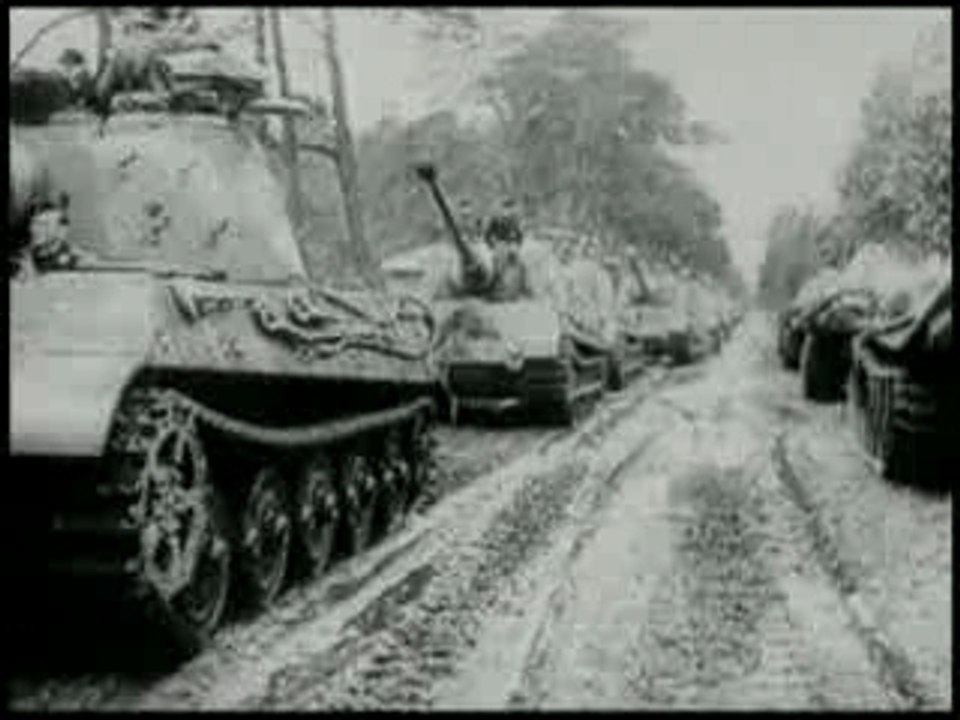 Nazi Tiger Tank Footage