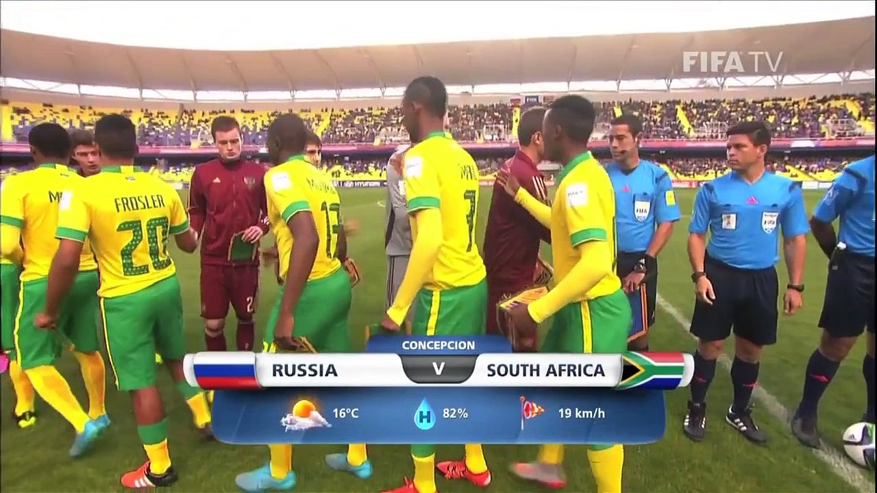 Russia v. South Africa - FIFA U17 World Cup Chile 2015
