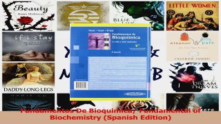 PDF Download  Fundamentos De Bioquimica Fundamental of Biochemistry Spanish Edition Download Online