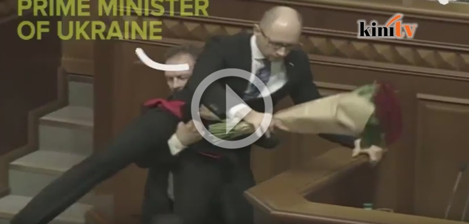 Parlimen Kecuh: PM Ukraine diangkat ketika berucap