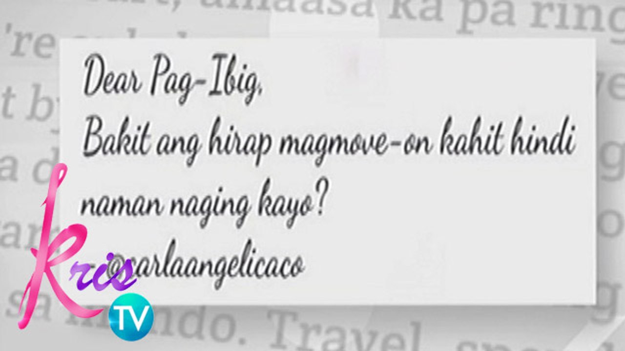 Kris TV: Kris' IG post about moving on
