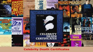 Read  Celebrity Death Certificates EBooks Online