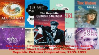 Read  The Republic Pictures Checklist Features Serials Cartoons Short Subjects and Training PDF Free