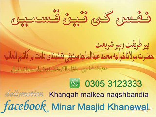 نفس کی تین اقسام 🧠