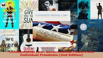 PDF Download  Constitutional Law Governmental Powers and Individual Freedoms 2nd Edition Download Full Ebook