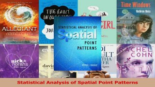 Download  Statistical Analysis of Spatial Point Patterns Ebook Free