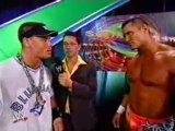 WWE 2004 SummerSlam John Cena Raps At Randy Orton