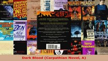 Read  Dark Blood Carpathian Novel A Ebook Free