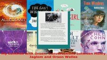 Download  My Lunches with Orson Conversations between Henry Jaglom and Orson Welles PDF Free