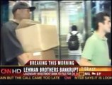 Two Guys Make Out CNN Lehman Brothers Report