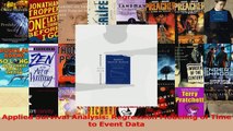 PDF Download  Applied Survival Analysis Regression Modeling of Time to Event Data PDF Full Ebook