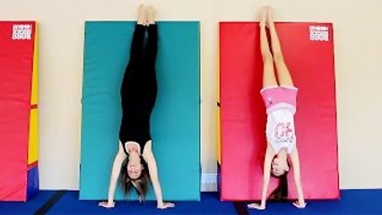 Kaelyn & Her Mom Attempt Gymnastics!