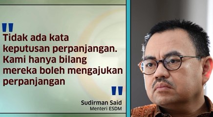 Simpang Siur Soal Perpanjangan Kontrak Freeport