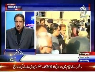 Aaj Rana Mubashir Kay Sath - 12th December 2015
