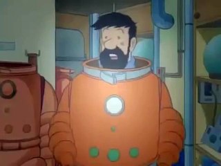 Les Aventures de Tintin 14 On a marché sur la Lune