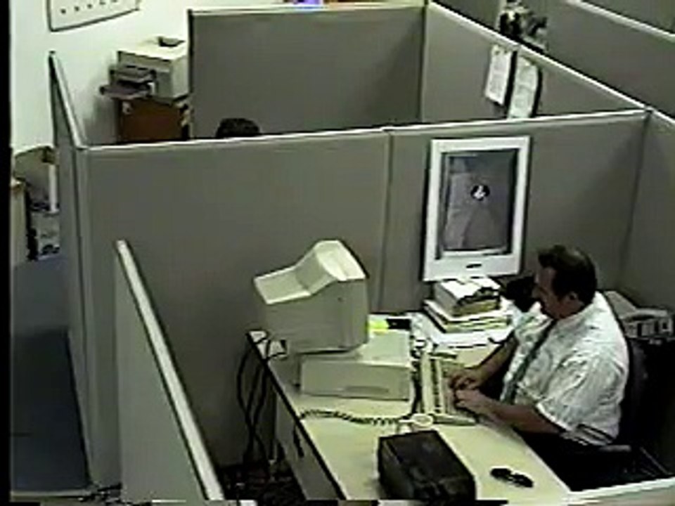 Angry IT Man