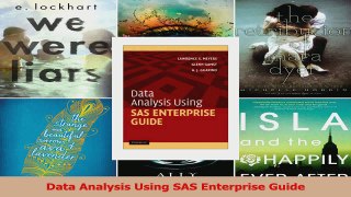 Read  Data Analysis Using SAS Enterprise Guide Ebook Free