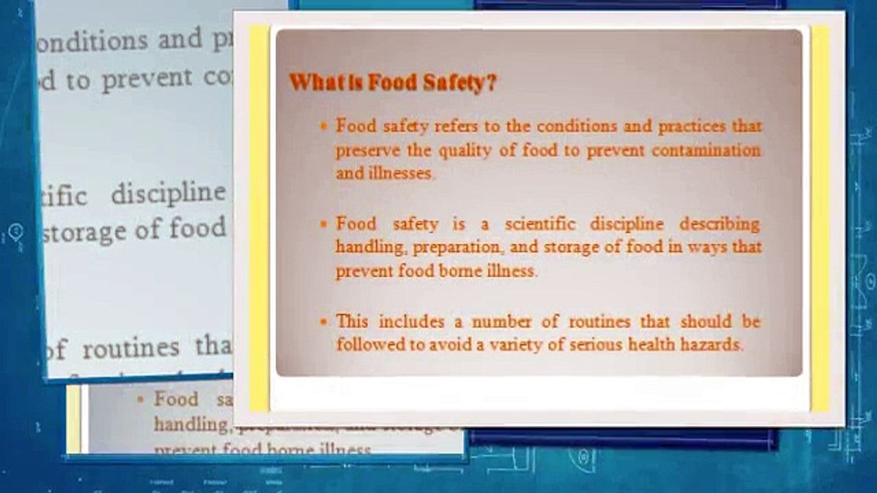 BD Food Safety providing training and certification with different food safety courses