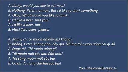 Học tiếng Anh cơ bản cho người mới bắt đầu Bài 8 - YouTube