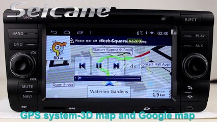 Android 4.4 2007 2008-2012 Skoda Octavia II Fabia Yeti 2 din radio navigation system dvd bluetooth with dual-zone