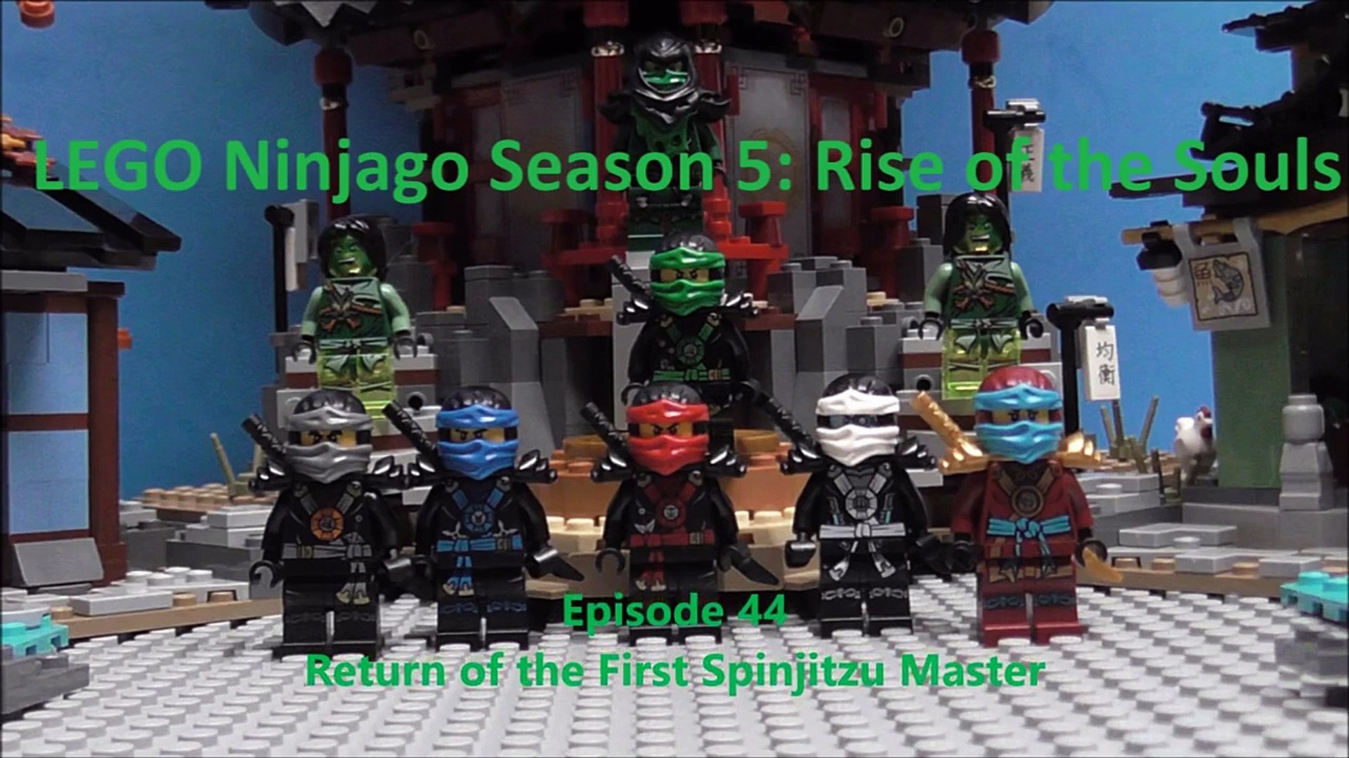 LEGO Ninjago Episode 44 Return of the First Spinjitzu Master! - video  Dailymotion