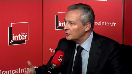 Bruno Le Maire : "Je remercie les électeurs de gauche en PACA et dans le Nord"