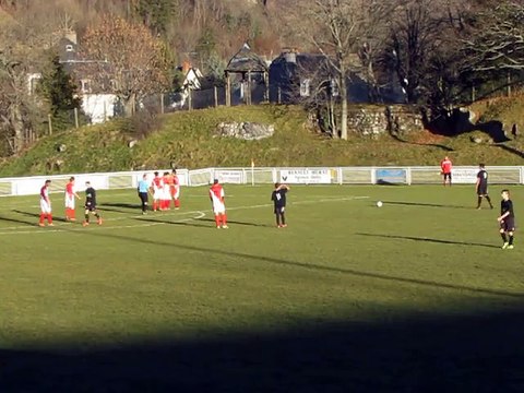U16/U17 PH Ligue contre Entente Nord Haute Loire le 12/12/2015 : but d'Yvan GEOFFROY