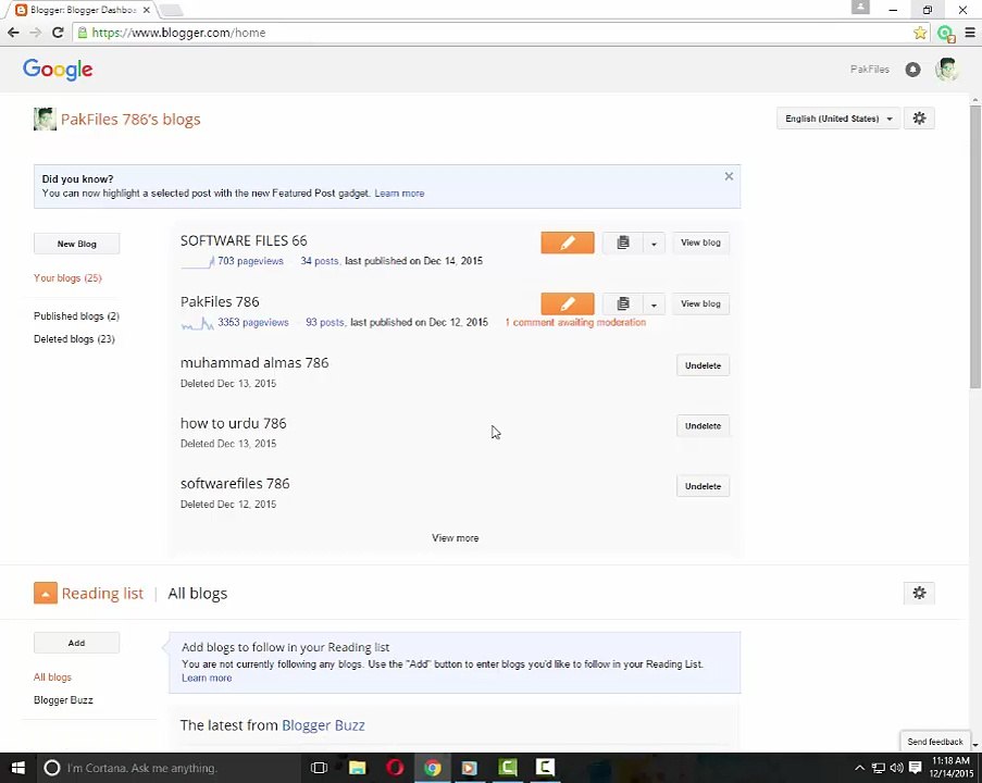 How To Create A Website With Blogger Step By Step Tutorial Part 1
