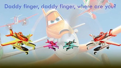 Planes Finger Family Rhyme | Animated Plane Finger Family | Cartoon Plane Rhyme