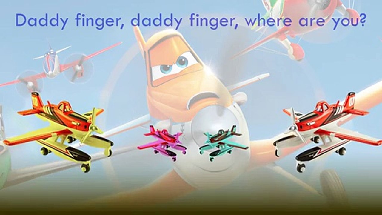 Planes Finger Family Rhyme | Animated Plane Finger Family | Cartoon Plane Rhyme
